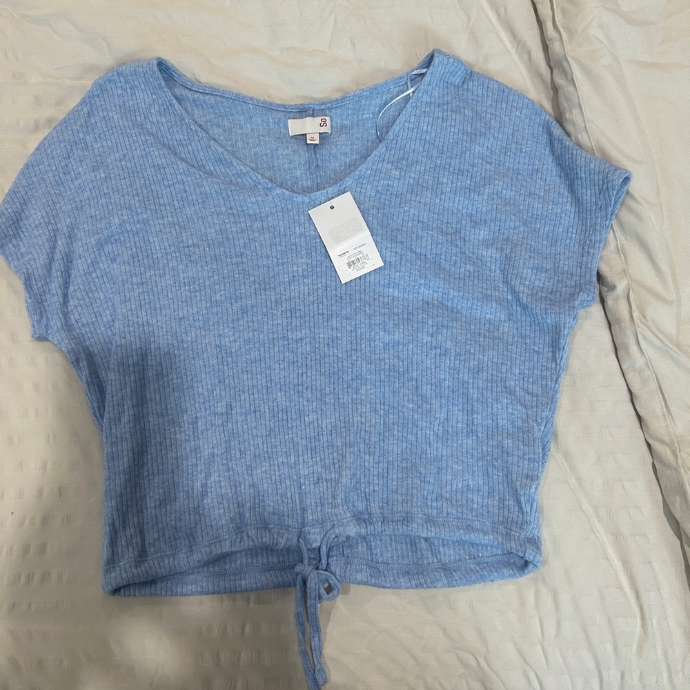 Casual blue top size M!